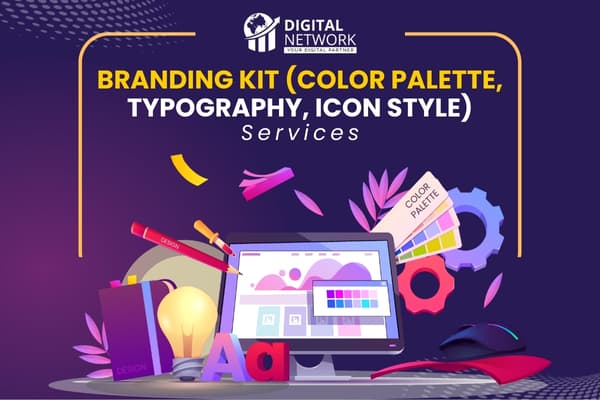 Branding Kit (Color Palette, Typography, Icon Style)