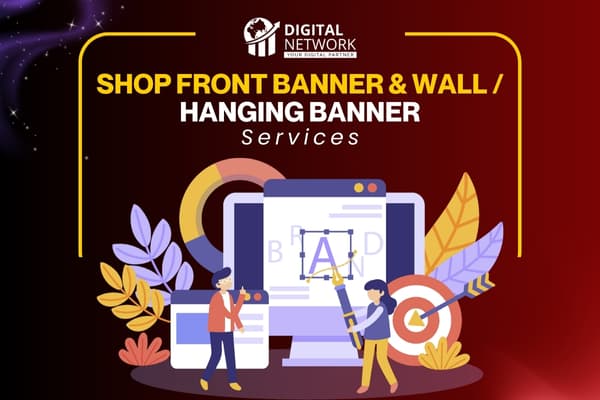 Shop Front Banner & Wall / Hanging Banner